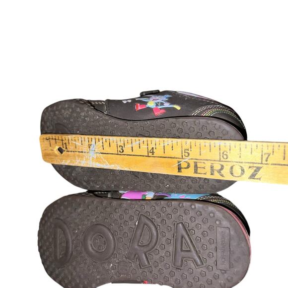 Vintage Y2K Dora The Explorer toddler girl pink brown sneakers size 11 - Picture 6 of 9
